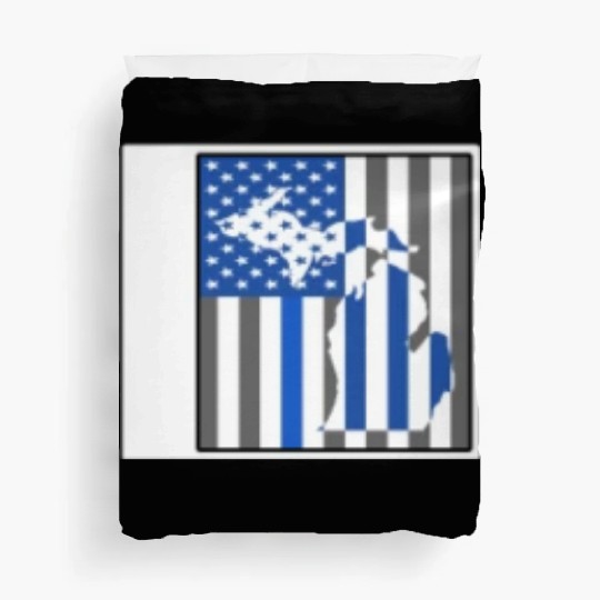 Police Duvet Covers, Michigan State Police Duvet Covers, Detroit