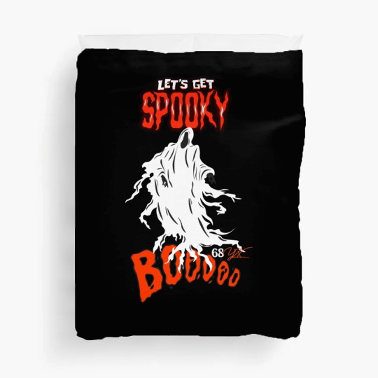 Spooky boo halloween ghost Duvet Covers