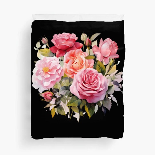 Nature's Artistic Elegance English Rose Tapestry Duvet Covers