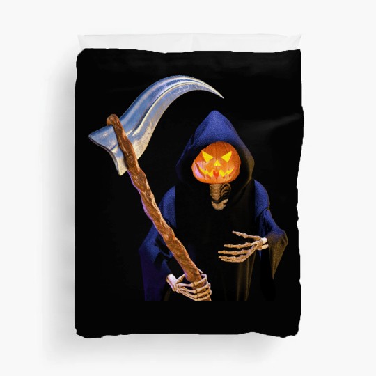 The Grim Reaper for Halloween Duvet Covers