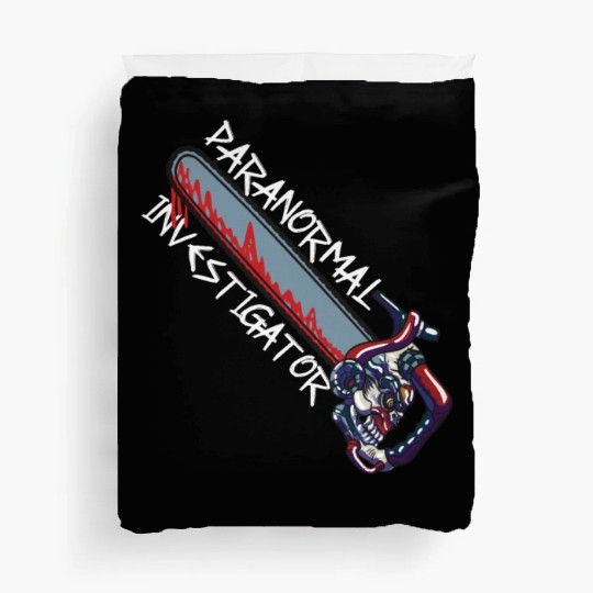 Ghost Hunting Paranormal Investigator Duvet Covers