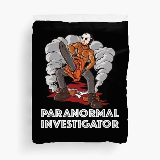 Ghost Hunting Paranormal Investigator Duvet Covers
