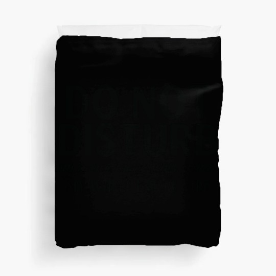 "Do Not Disturb" Relaxation Mode Duvet Covers