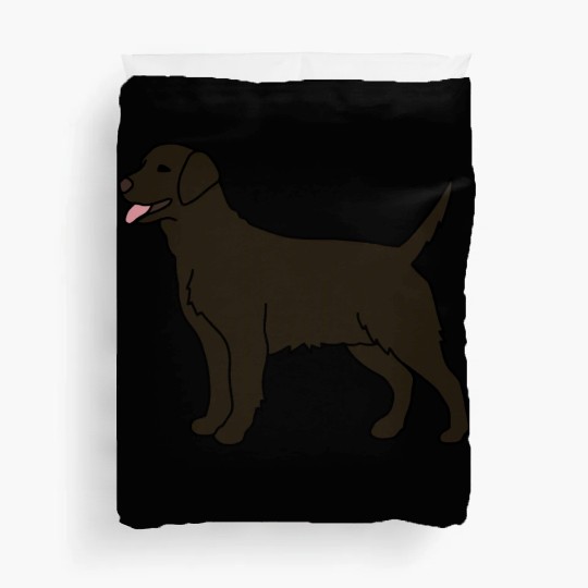 Chocolate Labrador Gift For Dog Lover Duvet Covers