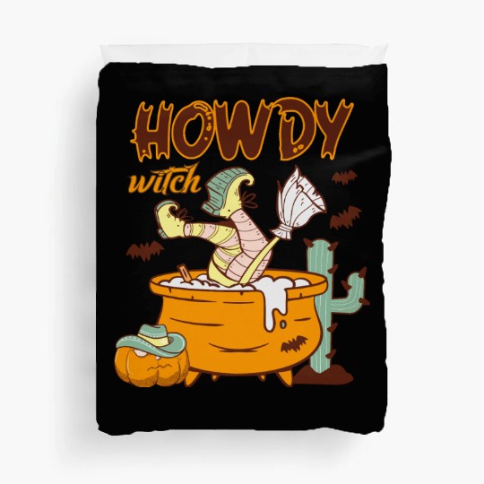 Howdy Witch Duvet Covers