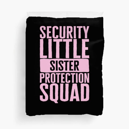 Siblings Duvet Covers, Security Little Sister Protection