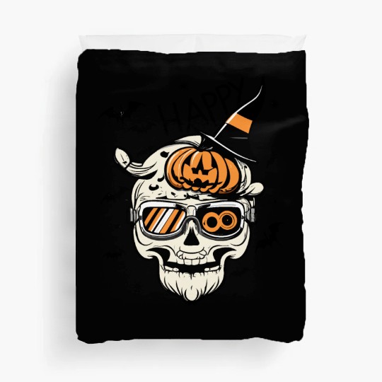 Skull Candy Punppkin Halloween Duvet Covers