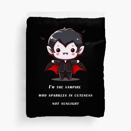 Cute Little Halloween Vampire Duvet Covers