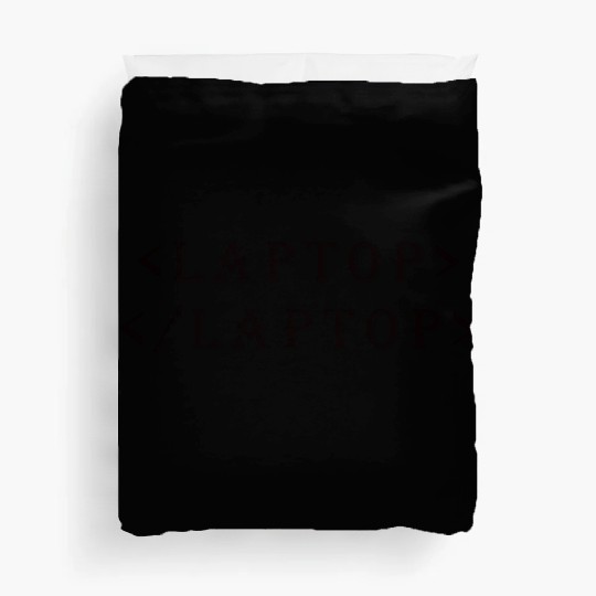 Computer. Latop code Duvet Covers