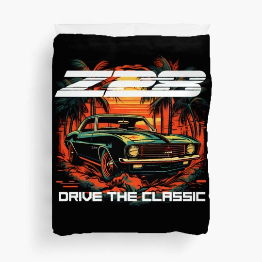 Sunset Camaro Z28 Duvet Covers