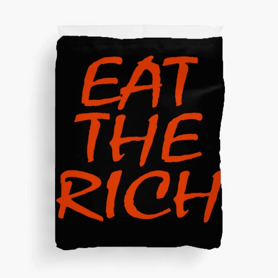UAW Eat The Rich Duvet Covers