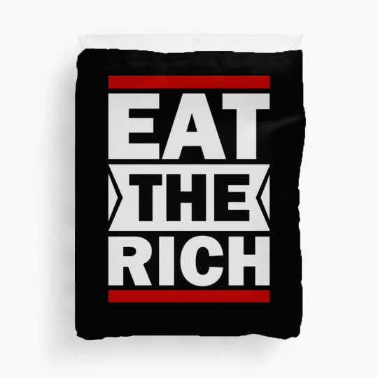 UAW Eat The Rich Duvet Covers