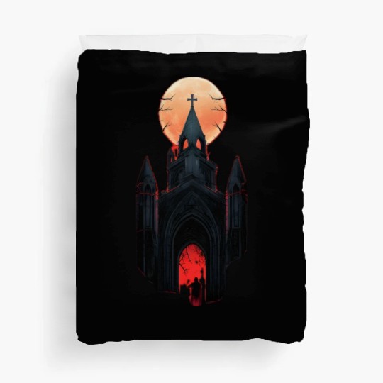 Midnight Citadel Duvet Covers