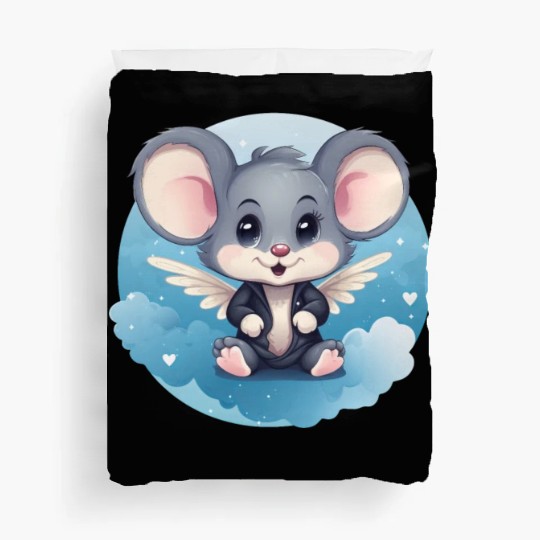 Mouse Angel Wings Rat Duvet Covers
