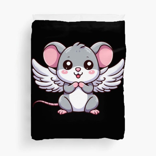 Mouse Angel Wings Duvet Covers