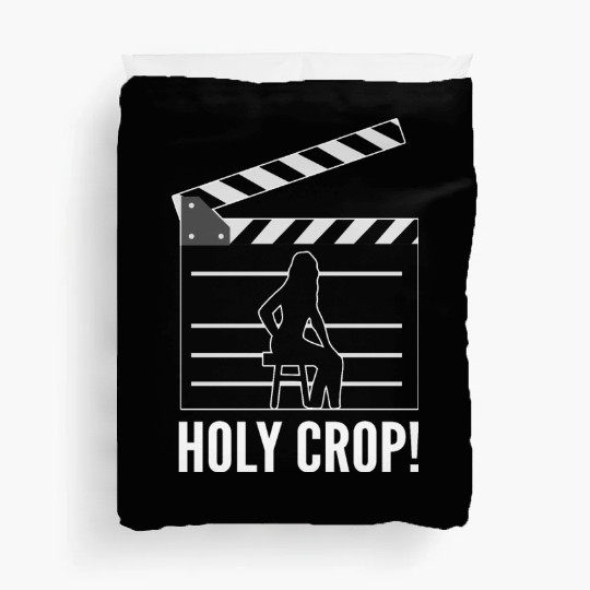 Holy Crop Movie Fan Or Filmmaker Gift Duvet Covers