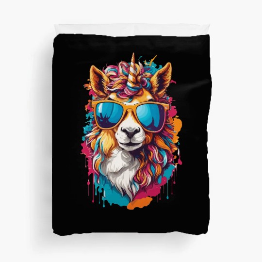 Rainbow Horse Gallop: Magical Pony Journey Duvet Covers