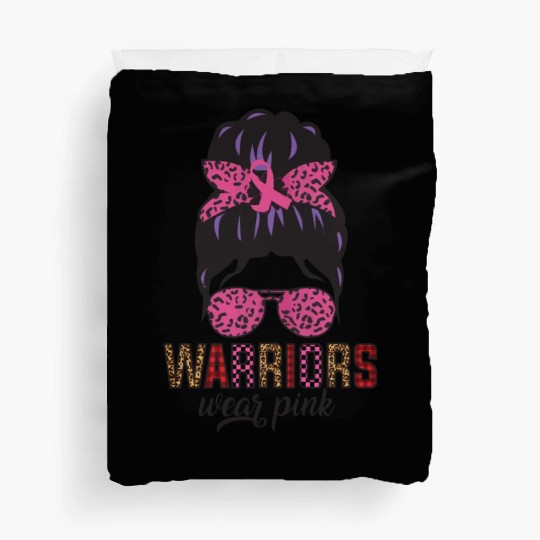 Warriors Wear Pink Duvet Covers