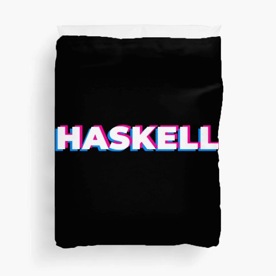 HASKELL Programming Language Funny Programmer Duvet Covers