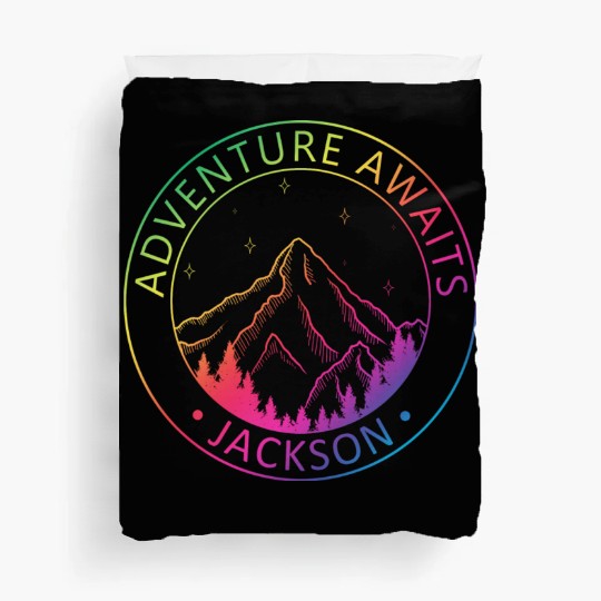 Jackson Jackson Hole Valley Wyoming Usa Adventure Duvet Covers