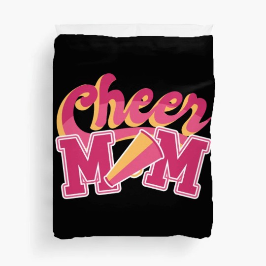 cheer mom Duvet Covers