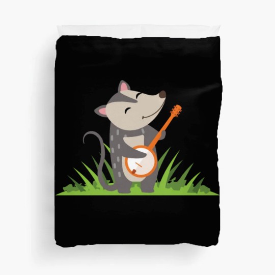 Possum Guitar Kids Cute Duvet Covers