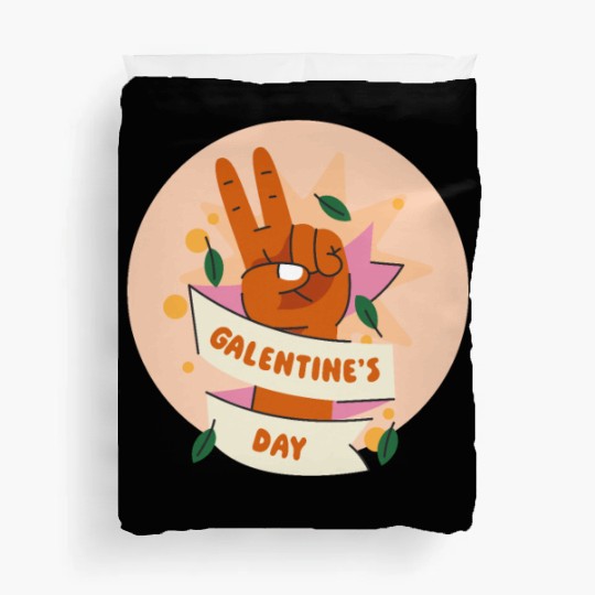 Be My Galentine. Galentine's Day Duvet Covers