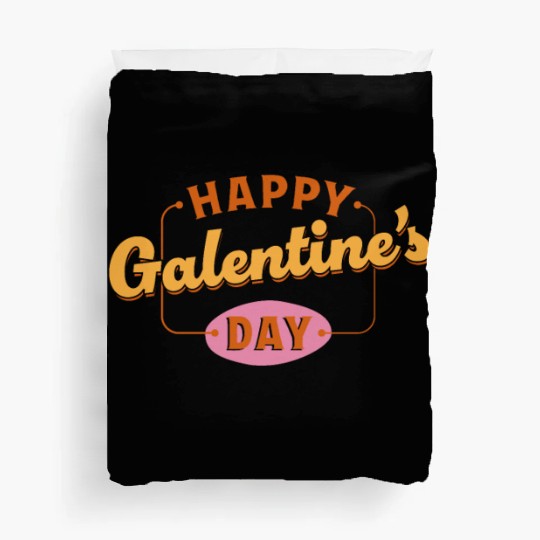 Be My Galentine. Galentine's Day Duvet Covers