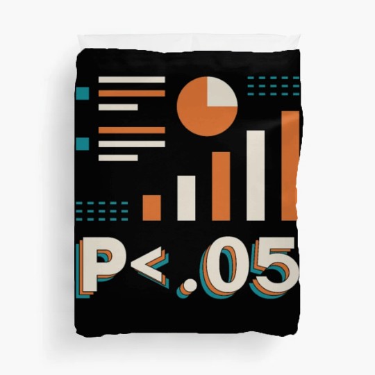 Data Analyst P < .05 Computer Science Programming Duvet Covers