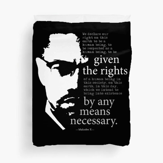 Black History Month the best quote Duvet Covers