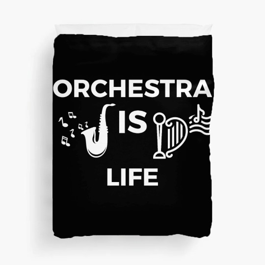 ORCHESTRA IS LIFE Duvet Covers
