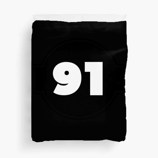 Congratulations Today 91 Years Old - Ninety-Nine Duvet Covers