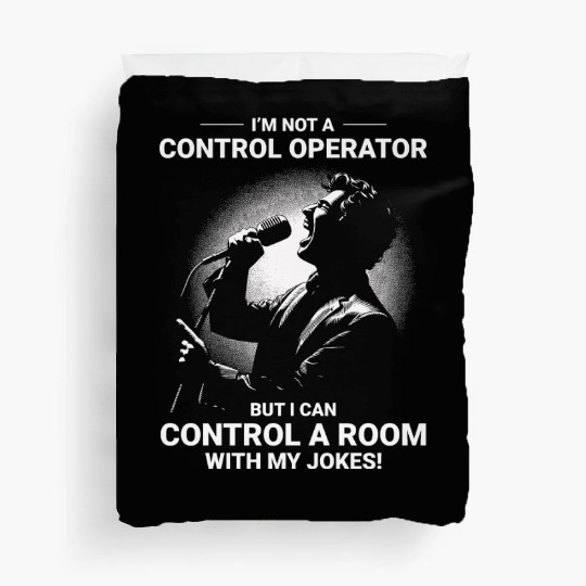 Ham Radio Operator Stand-Up Comedy Control Room Duvet Covers