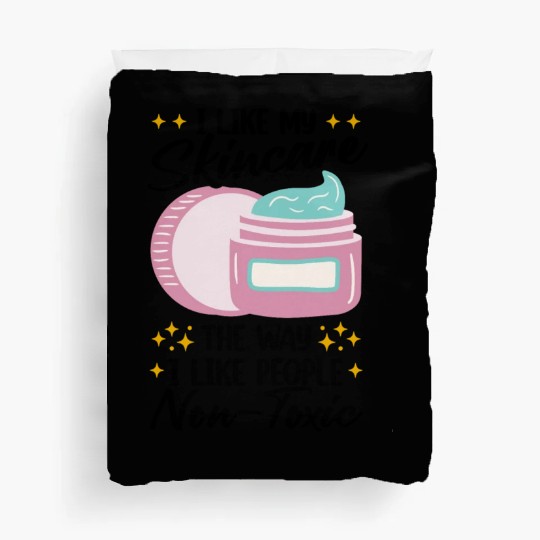 Esthetician Skincare Beauty Dermantologist Skin Duvet Covers