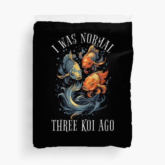 Koi Fish Koi Carp Japanese Koi Garden-Pond funny Duvet Covers