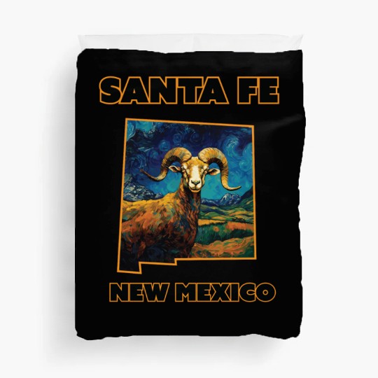New Mexico - Big Horn Sheep Duvet Covers