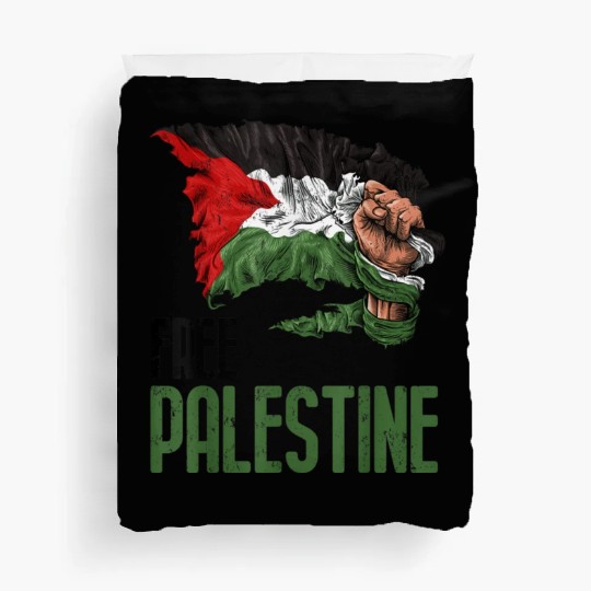 FREE PALESTINE FLAG GAZA Duvet Covers