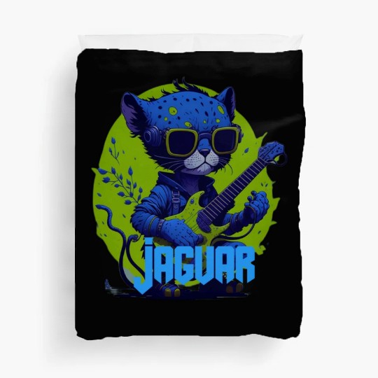 Baby Jaguar Guitar Duvet Covers