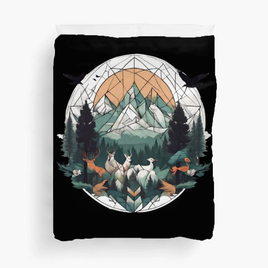 Geoforest Tapestry Duvet Covers