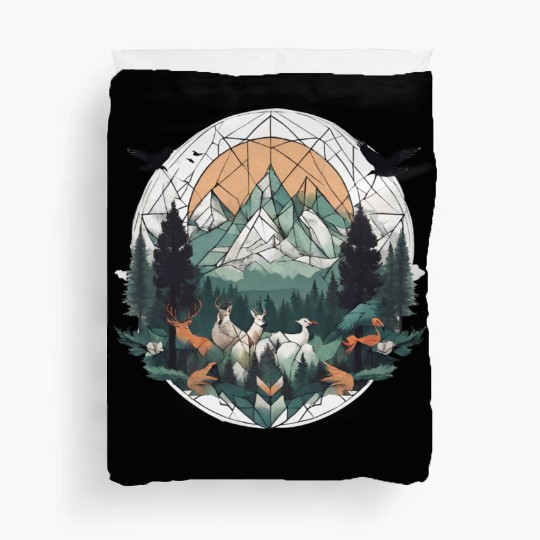 Geoforest Tapestry Duvet Covers