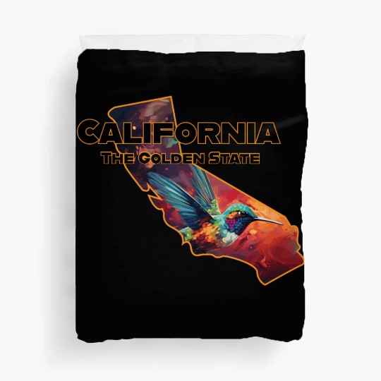 California Wildlife - hummingbird Duvet Covers