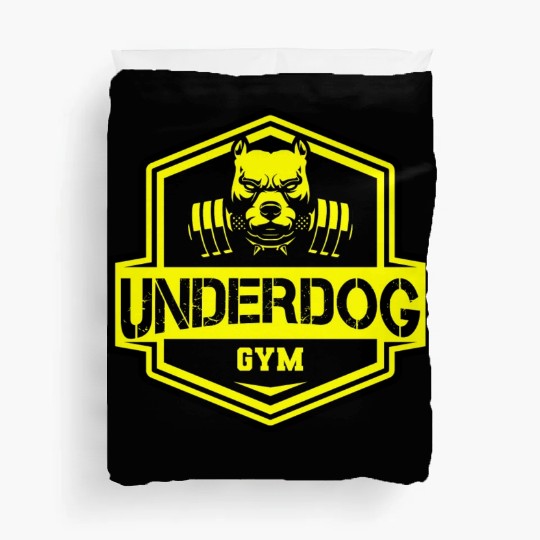 Pitbull - Underdog GYM Duvet Covers