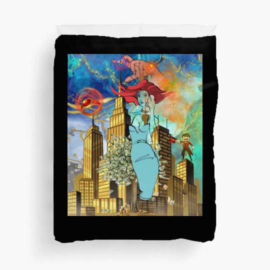 Golden Temptations Money Tree Duvet Covers