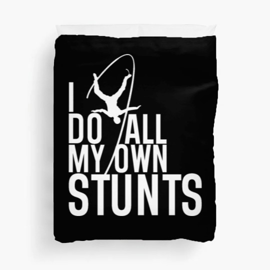 "I Do My Own Stunts" Daredevil Design Duvet Covers