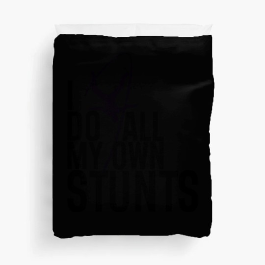 "I Do My Own Stunts" Daredevil Design Duvet Covers