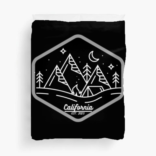 Midnight California Duvet Covers
