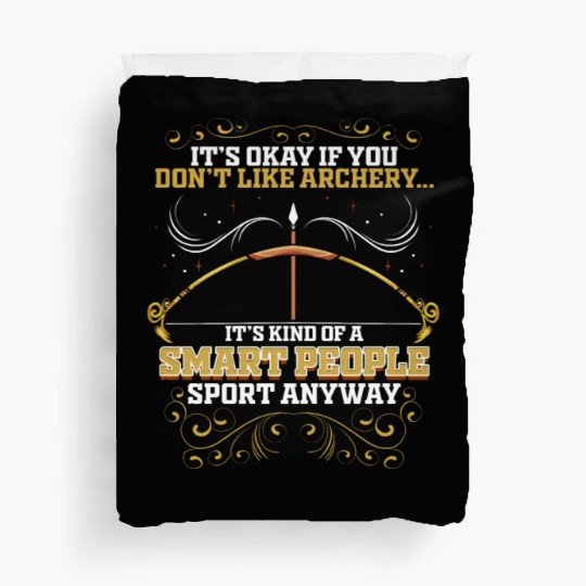 Archery Gift for Archery Arrow Bow Funny Duvet Covers