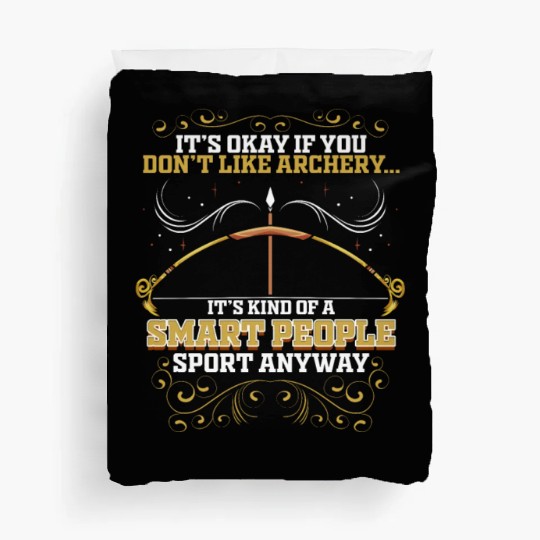 Archery Gift for Archery Arrow Bow Funny Duvet Covers