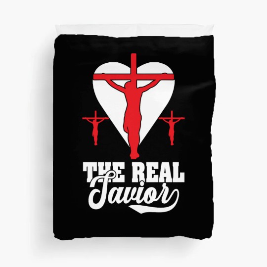 Jesus The Real Savior Love Jesus Christian Duvet Covers
