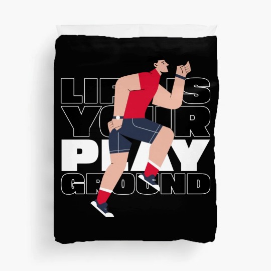 Life is Your Playground Parkour Duvet Covers